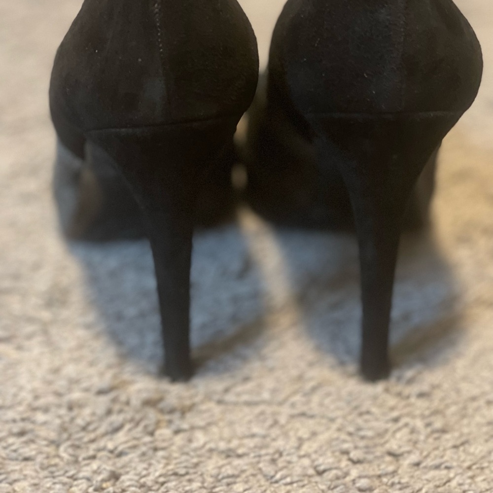 Bcbgeneration Glitter Black Heels - image 3